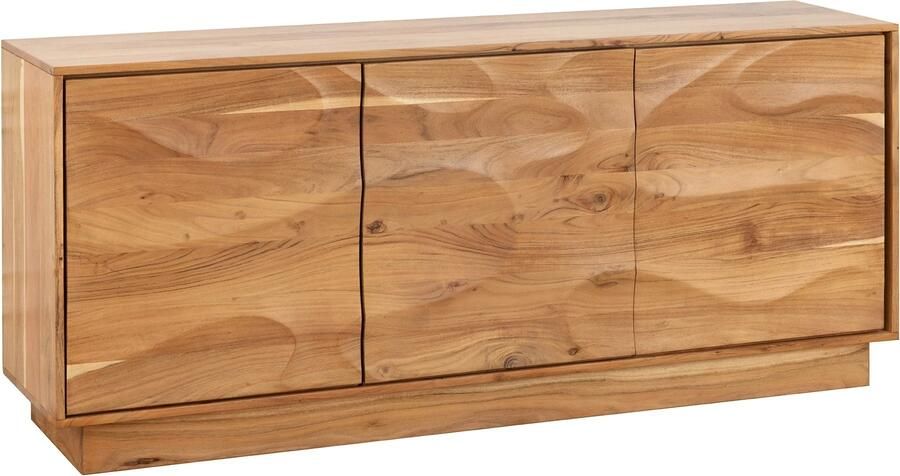 Invicta Interior Dressoir DESERT 160 cm 3D acaciahout naturel 47149