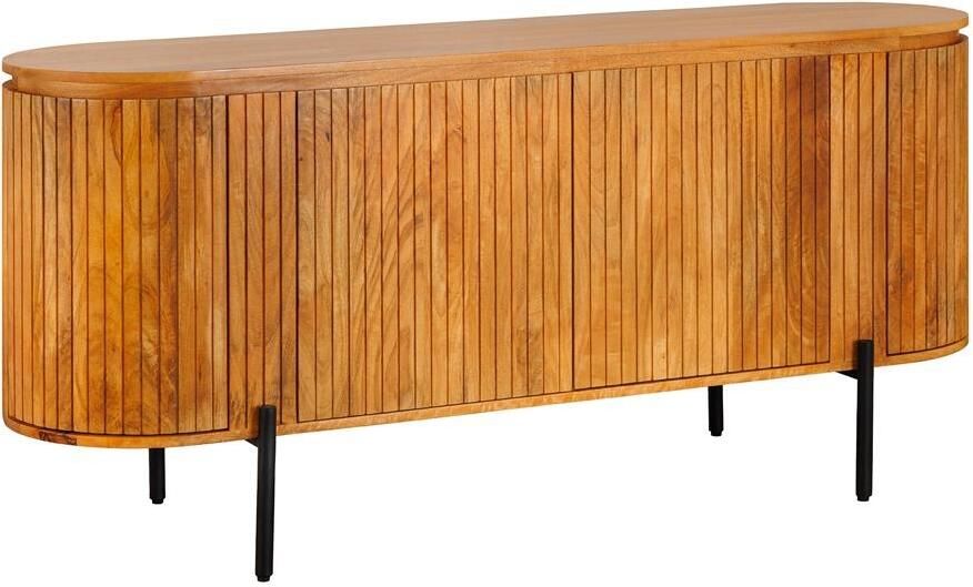 Invicta Interior Dressoir GATSBY 160cm retro stijl mangohout naturel