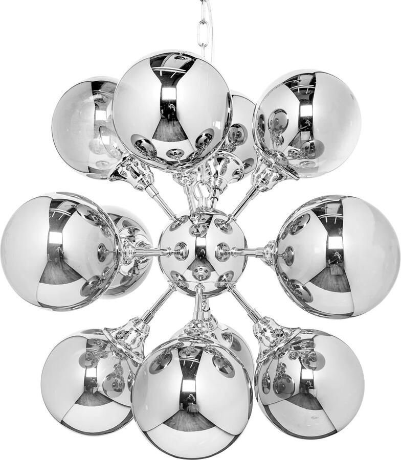 Invicta Interior Extravagante hanglamp GALAXY 72cm zilveren hanglamp Modern Design 39101
