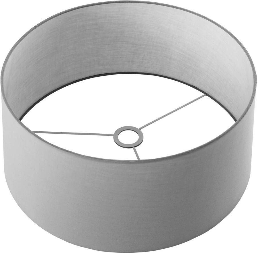 Invicta Interior staande lamp ROOTS 160cm drijfhout linnen kap grijs- 39322