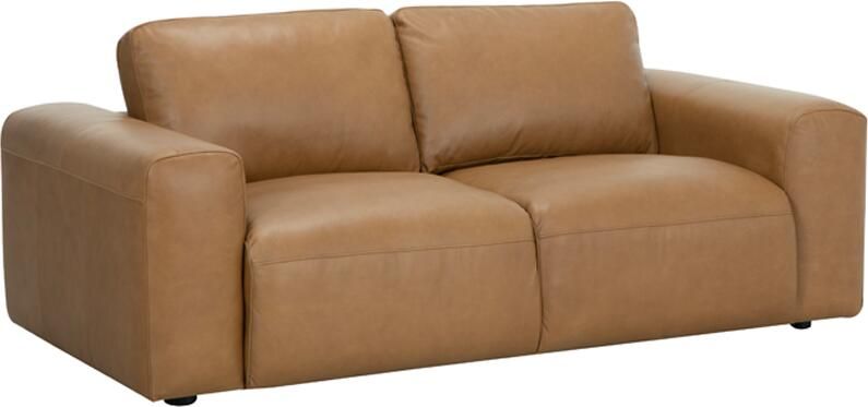 Invicta Interior Leren Sofa BIG GEORGE 205cm 2-zits cognac 48580