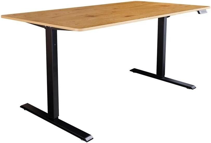 Invicta Interior Office desk OAK DESK 160cm height adjustable natural