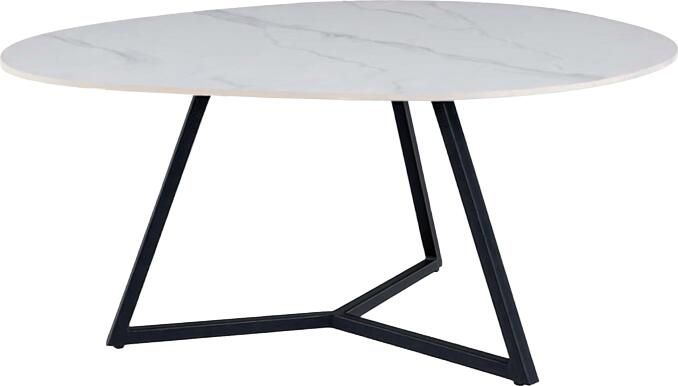 Invicta Interior Salontafel MARVELOUS 70cm keramiek wit