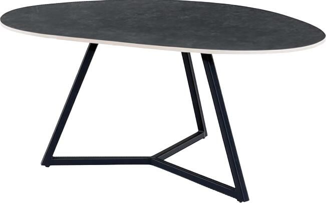 Invicta Interior Salontafel MARVELOUS 90cm keramiek grijs