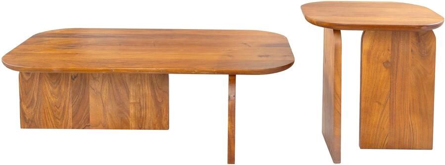 Invicta Interior Salontafelset GATSBY van 2 stuks gemaakt van natuurlijk acaciahout. 47607