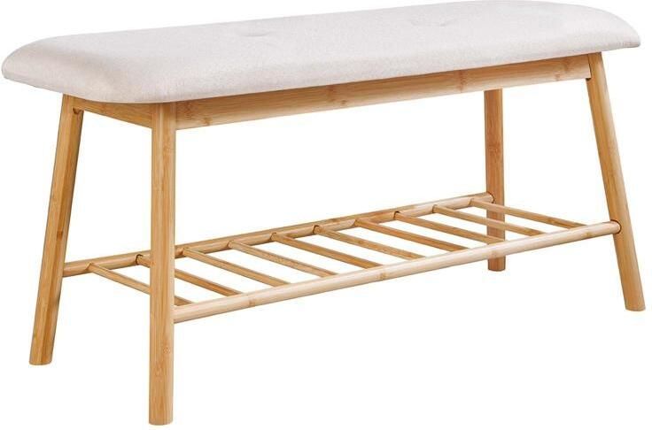 Invicta Interior Schoenenrek ZEN-BO 90cm bamboe naturel beige