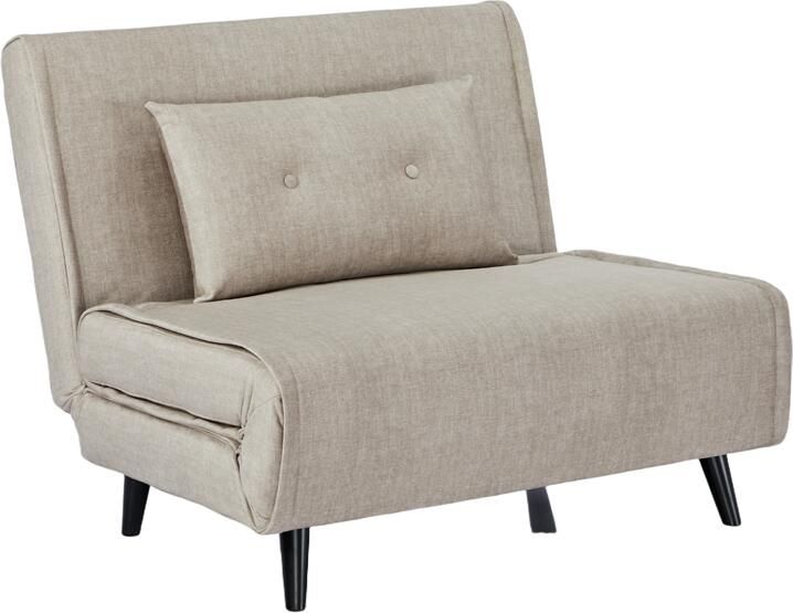 Invicta Interior Slaapstoel SMART MULTIFUNCTION 100cm fluweel champagne 48803
