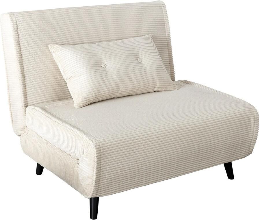 Invicta Interior Slaapstoel SMART MULTIFUNCTION 100cm snoer beige 47142