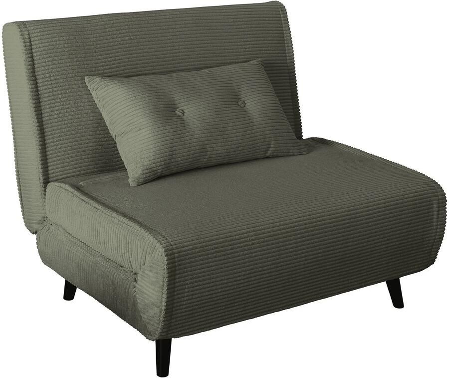 Invicta Interior Slaapstoel SMART MULTIFUNCTION 100cm snoer groen 47143