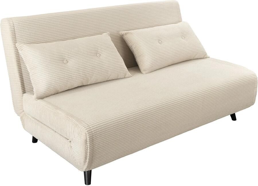 Invicta Interior Slaapstoel SMART MULTIFUNCTION 140cm snoer beige 47145