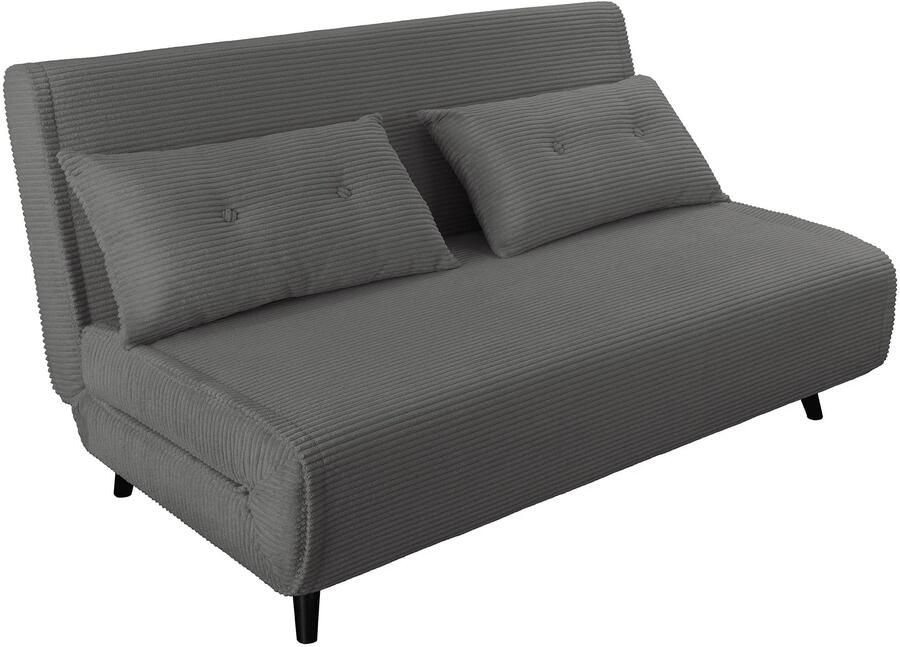 Invicta Interior Slaapstoel SMART MULTIFUNCTION 140cm snoer grijs 47144