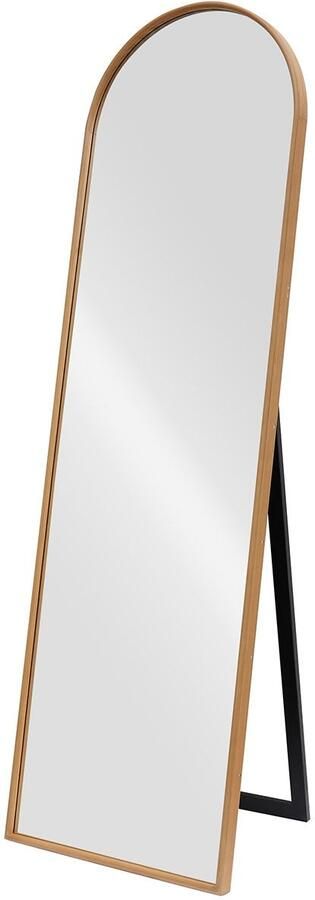 Invicta Interior Standing mirror PORTRAIT 165cm walnut wood veneered