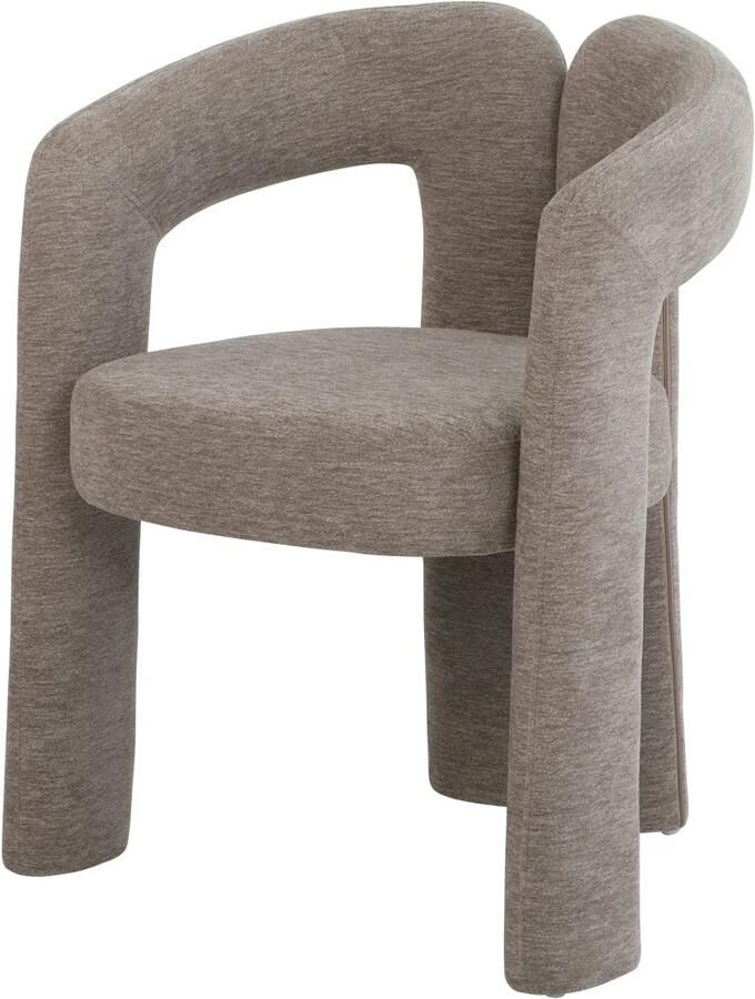 Invicta Interior Stoel ARCH greige teddyfleece fauteuil 70011