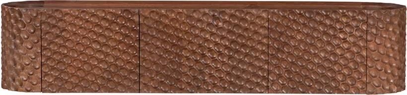 Invicta Interior TV-bord ADLON 160 cm 3D massief hangend mangohout 47586