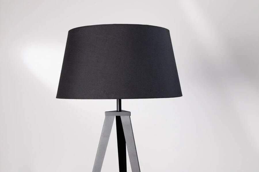 Invicta Interior Lampenkap 40x27x50cm zwart voor staande lamp 43054