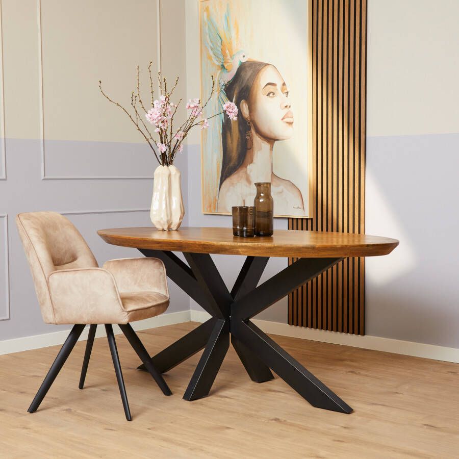 Starfurn Eetkamertafel Brandy | Ovaal | 160 cm STF-13541