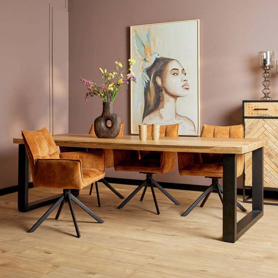 Starfurn Eetkamertafel Denver | Rechthoek U-poot | 300 cm STF-1024