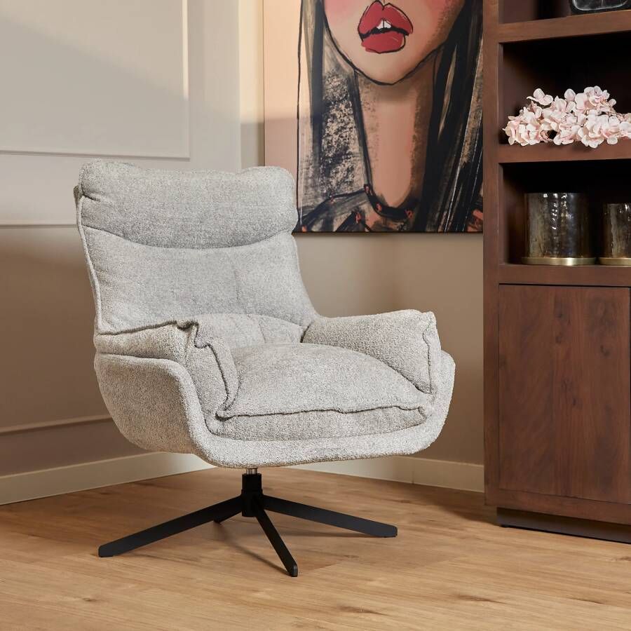 Starfurn Fauteuil Vera | Light Grey-STF-9961