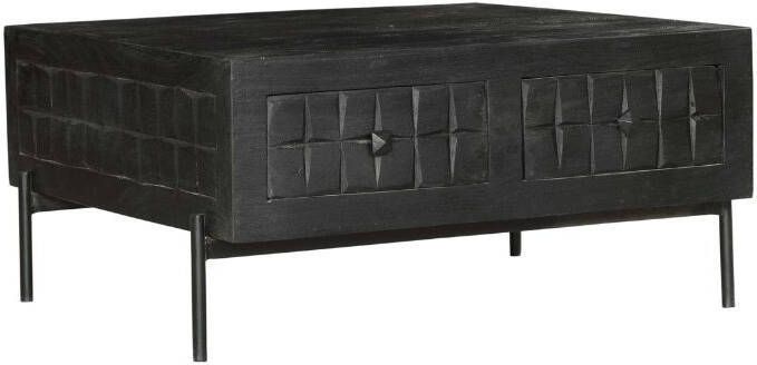 Starfurn Salontafel Brandy Black | 80x80 cm STF-1508