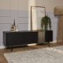 Starfurn Tv meubel Madison Black | 165 cm STF-5751 - Thumbnail 3
