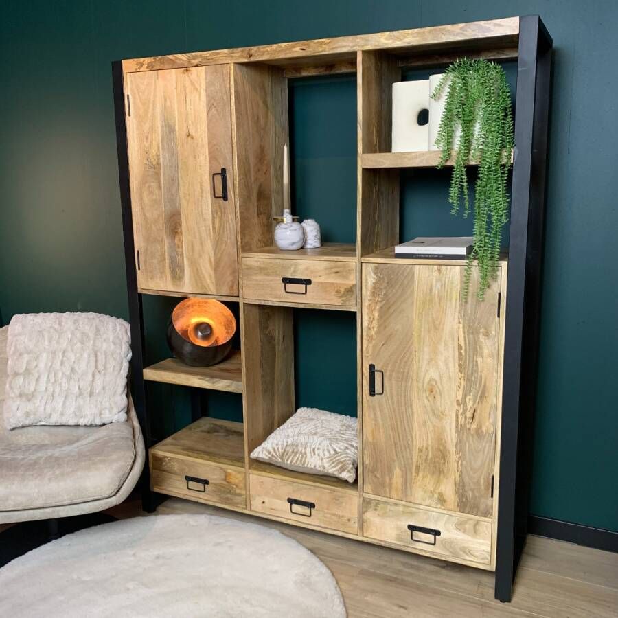 Starfurn Vakkenkast Boaz | 150 cm-STF-633