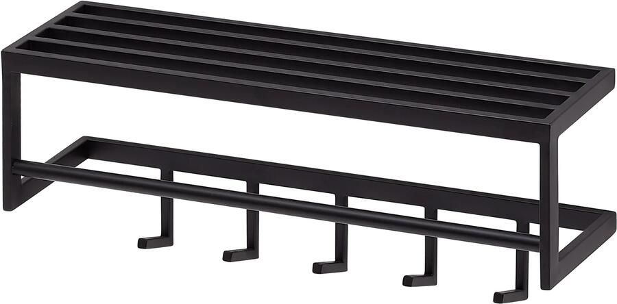 Wohnling Kapstok metaal zwart 70 cm diep