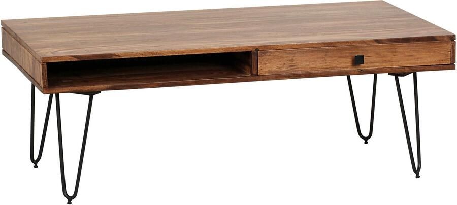 Wohnling Salontafel BAGLI sheeshamhout 110 cm - Foto 2