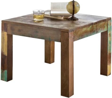 Wohnling Salontafel DELHI massief hout 60 cm