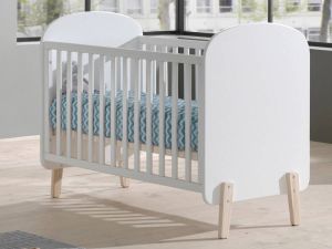 Mobistoxx Babybed KIKI 120x60 cm wit