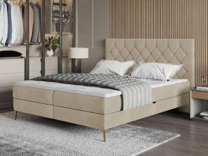 Mobistoxx Boxspring LACTAMA 160x200 cm ivoor