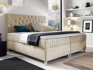 Mobistoxx Boxspring PRODIGY 140x200 cm ivoor