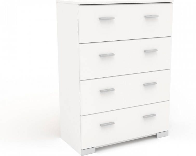 Mobistoxx Commode INFINITY II 4 lades wit