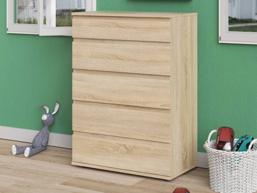 Mobistoxx Commode NOVARO 5 lades eik