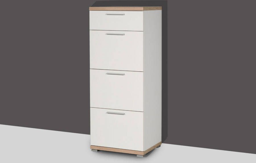 Mobistoxx Commode TOMI 4 lades sonoma wit