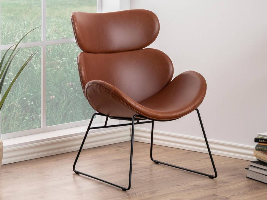 Mobistoxx Fauteuil CAZY vintage bruin