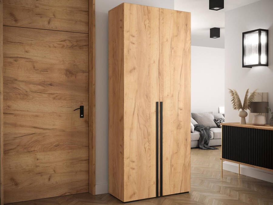 Mobistoxx Kledingkast MANITA 2 deuren artisan eik