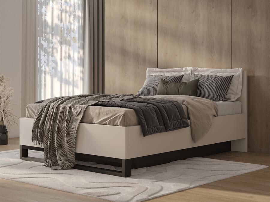 Mobistoxx Bed HAMETTE 160x200 cm kasjmier