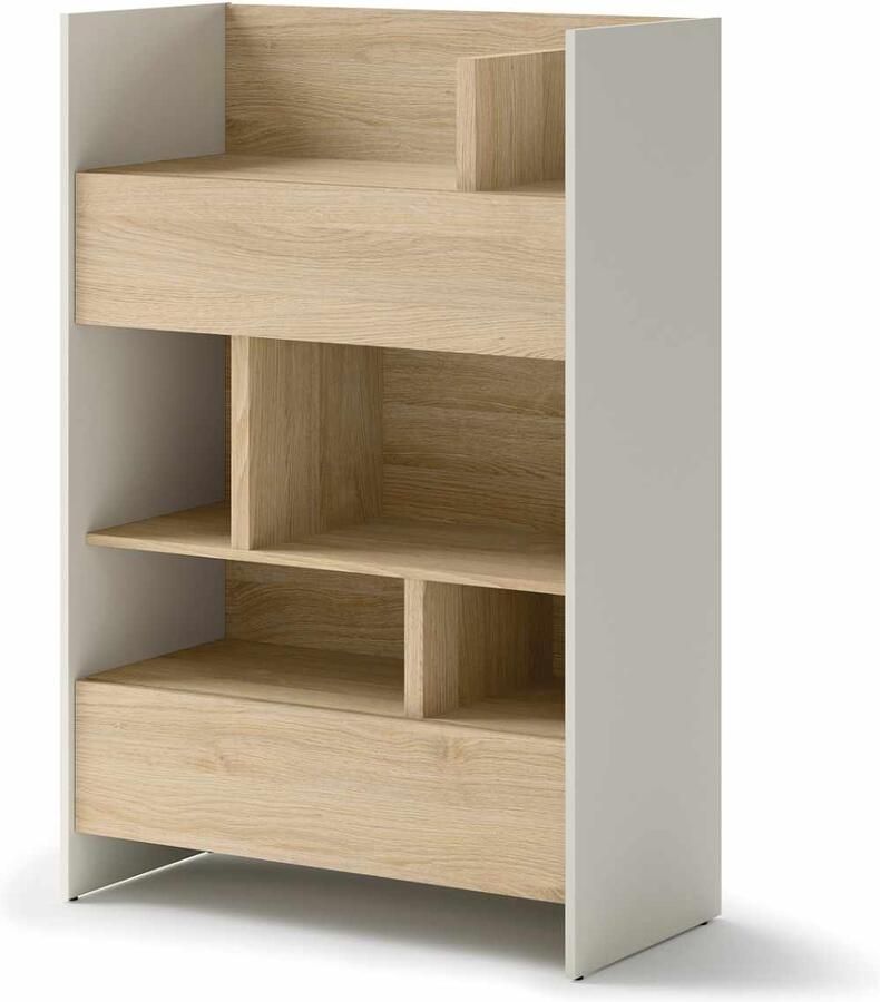 Mobistoxx Boekenkast CONCEPTION PRO 138 cm kasjmier nagano eik