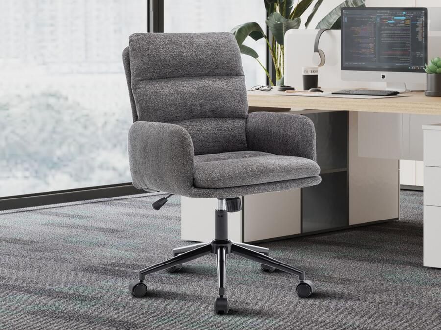 Mobistoxx Bureaustoel AIMONS donkergrijs
