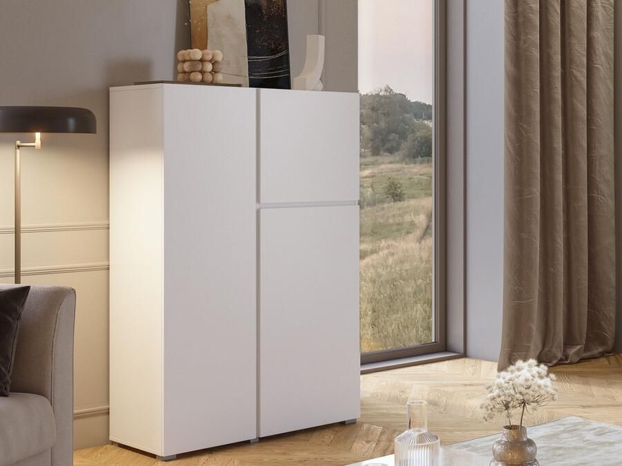 Mobistoxx Commode ASYMI 3 deuren wit