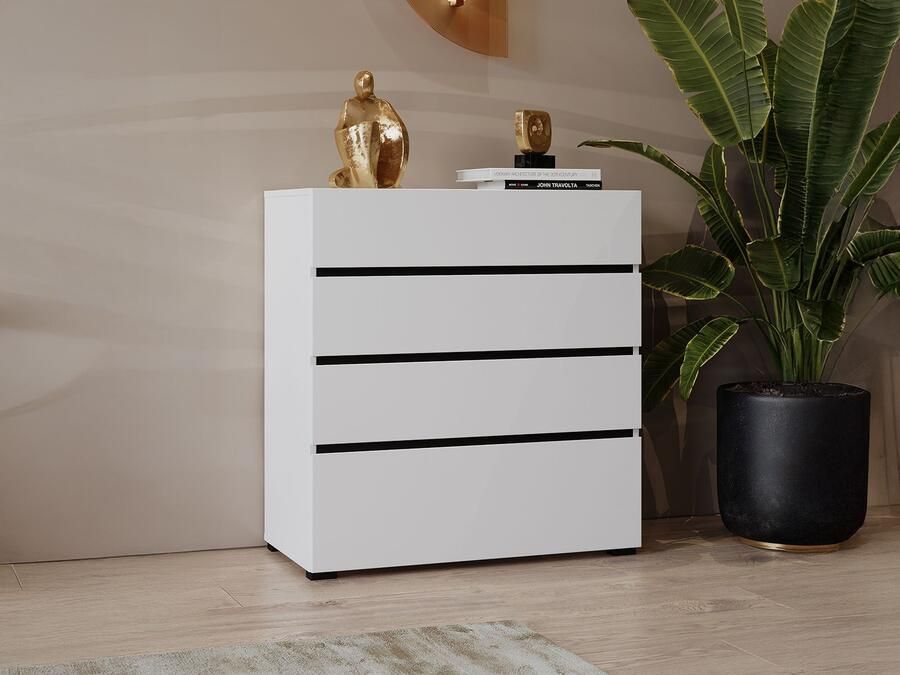 Mobistoxx Commode CROSSAIR 4 lades wit