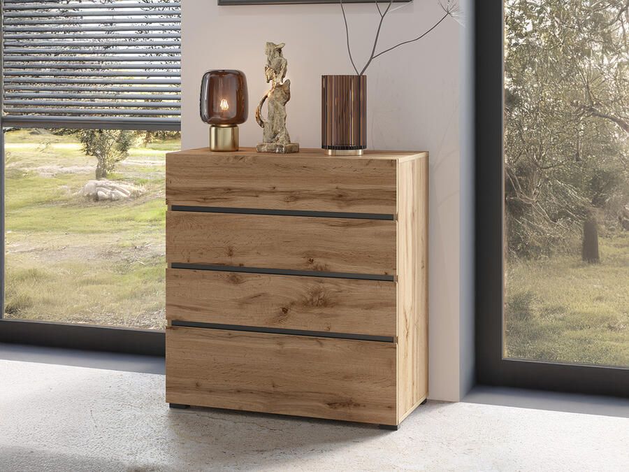 Mobistoxx Commode CROSSAIR 4 lades wotan eik