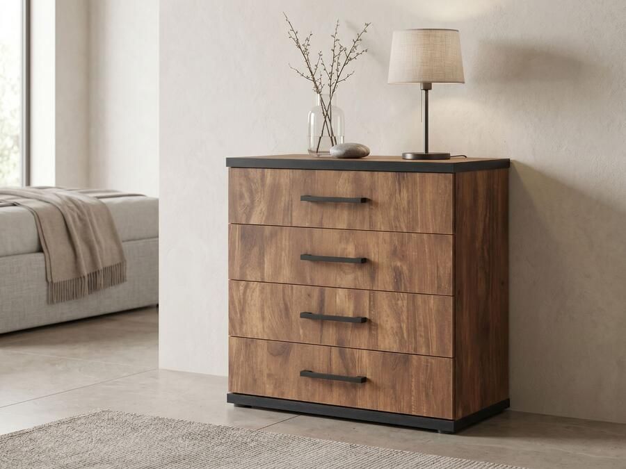 Mobistoxx Commode ELENAS 4 lades acacia