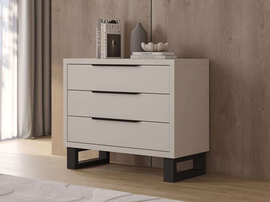 Mobistoxx Commode HAMETTE 3 lades kasjmier