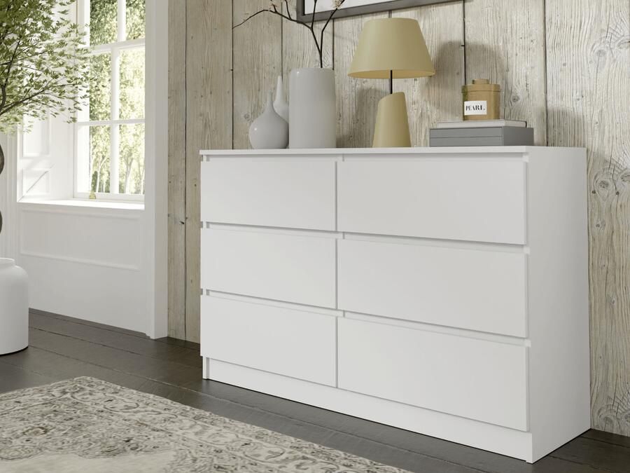 Mobistoxx Commode MAJDA 6 lades wit