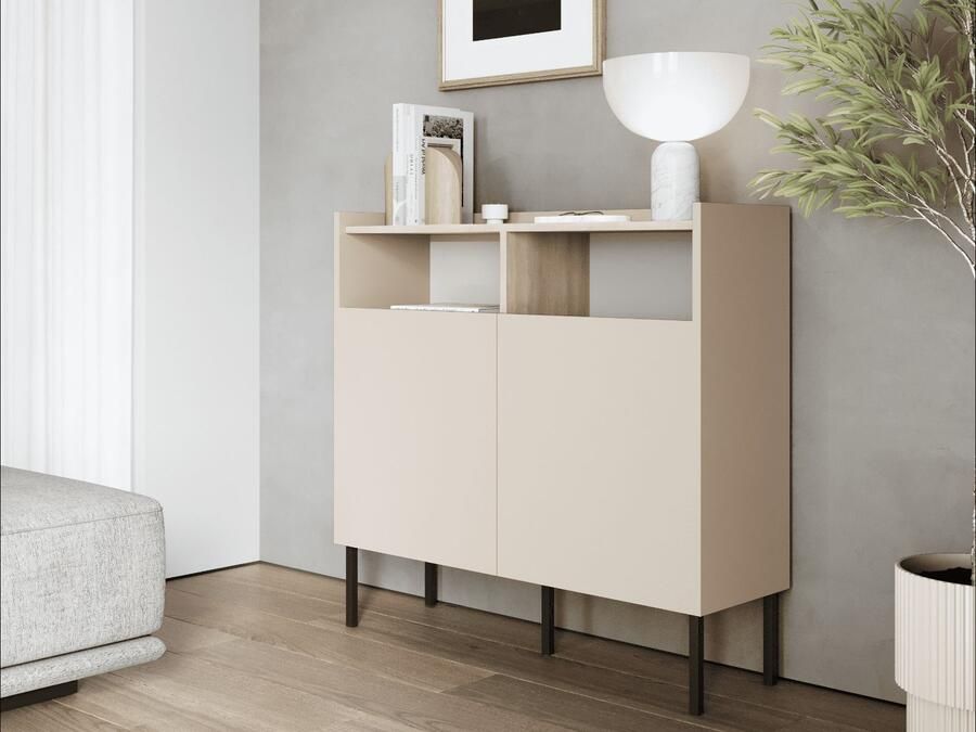 Mobistoxx Dressoir JULIE 2 deuren acacia kasjmier