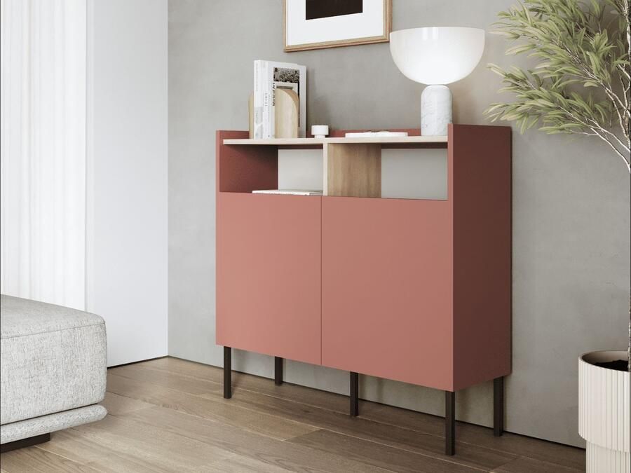 Mobistoxx Dressoir JULIE 2 deuren acacia roest