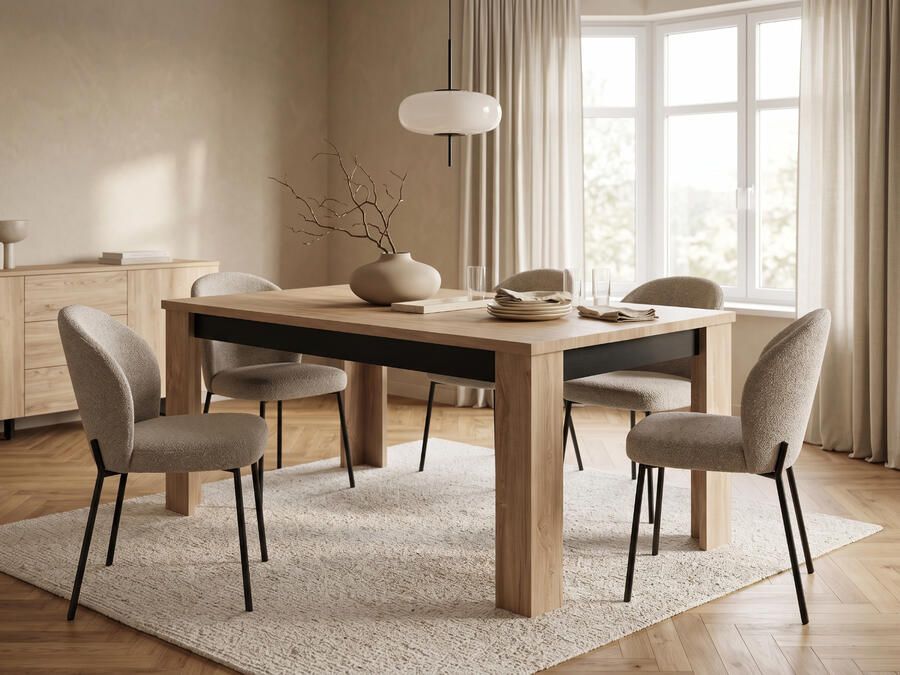 Mobistoxx Eettafel ERA 170 cm ivooreik