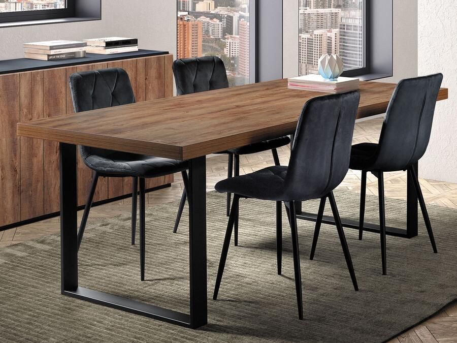 Mobistoxx Eettafel SHAKA 200 cm denver eik