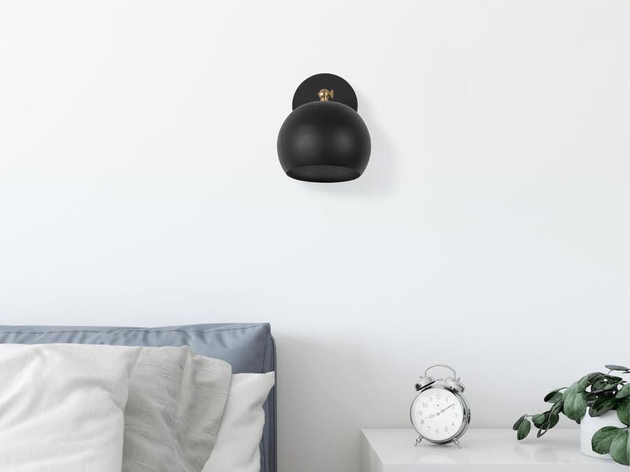 Mobistoxx Hanglamp SIVARIO 1 lamp zwart